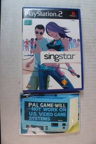 Singstar sony playstation 2 - singstar, (sony