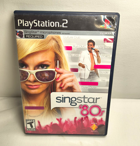 Sony singstar 80s - sony, karaoke