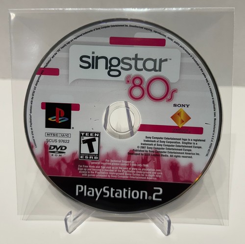 Singstar 80s ps2 - -, working